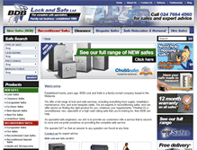 Tablet Screenshot of bdblockandsafe.co.uk